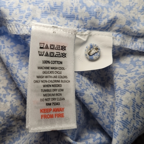 Joie button down sleeveless floral shirt dress size medium - Picture 12 of 13